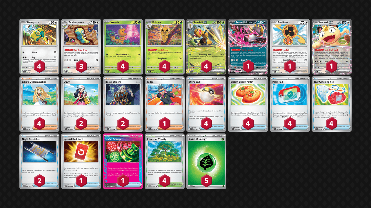 大針蜂(Beedrill) 牌組圖片