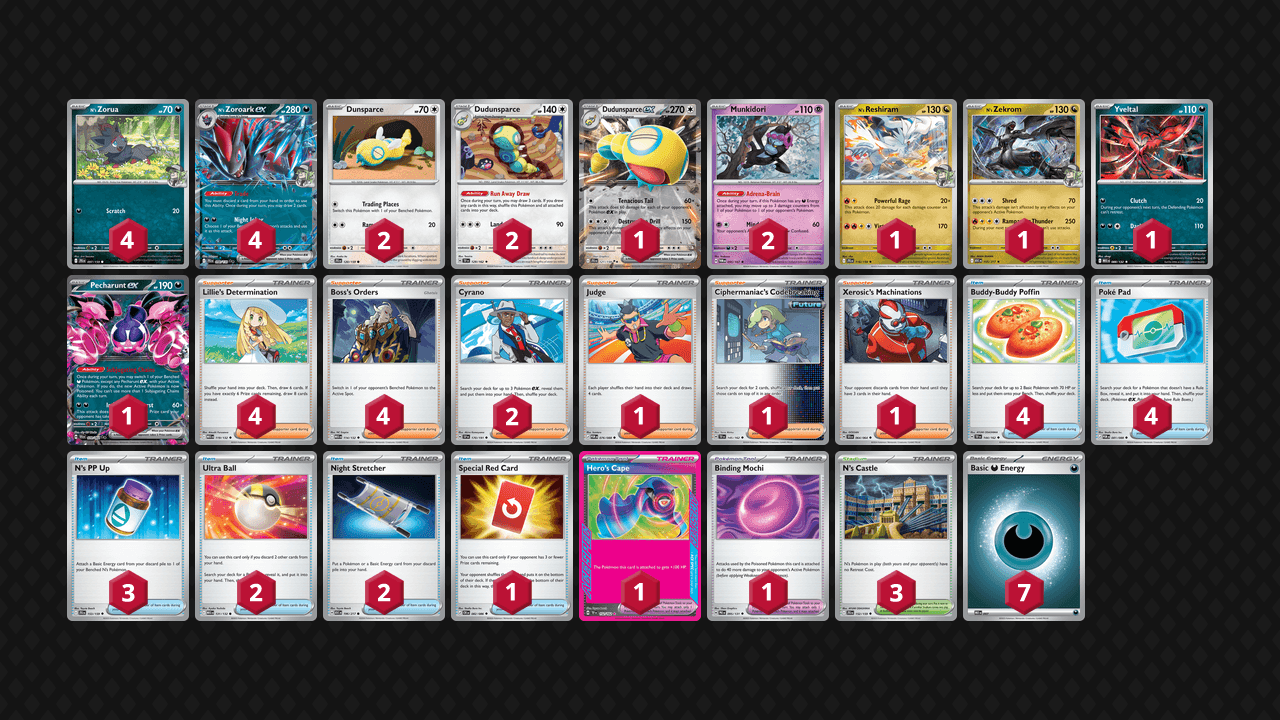 N's 索羅亞克(N's Zoroark) 牌組圖片