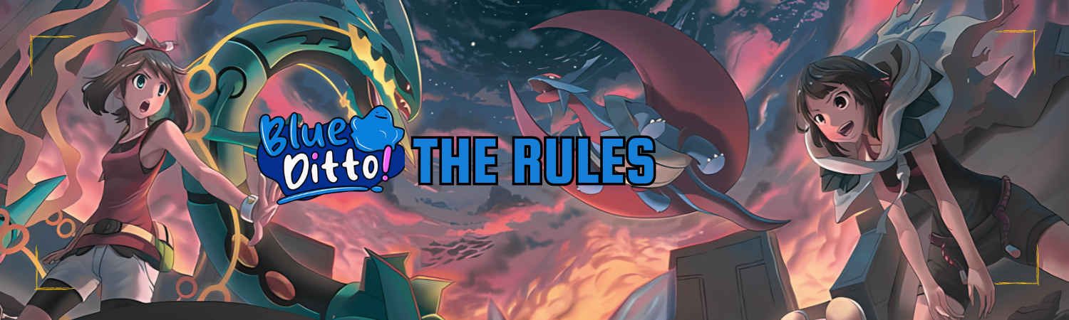 Blue Ditto Rules