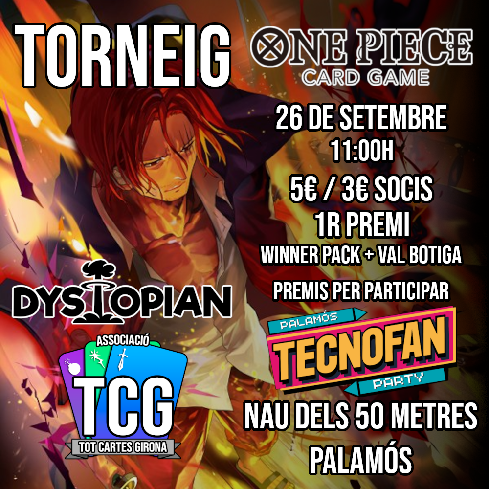 Torneig One Piece TCG - Tecnofan 2026