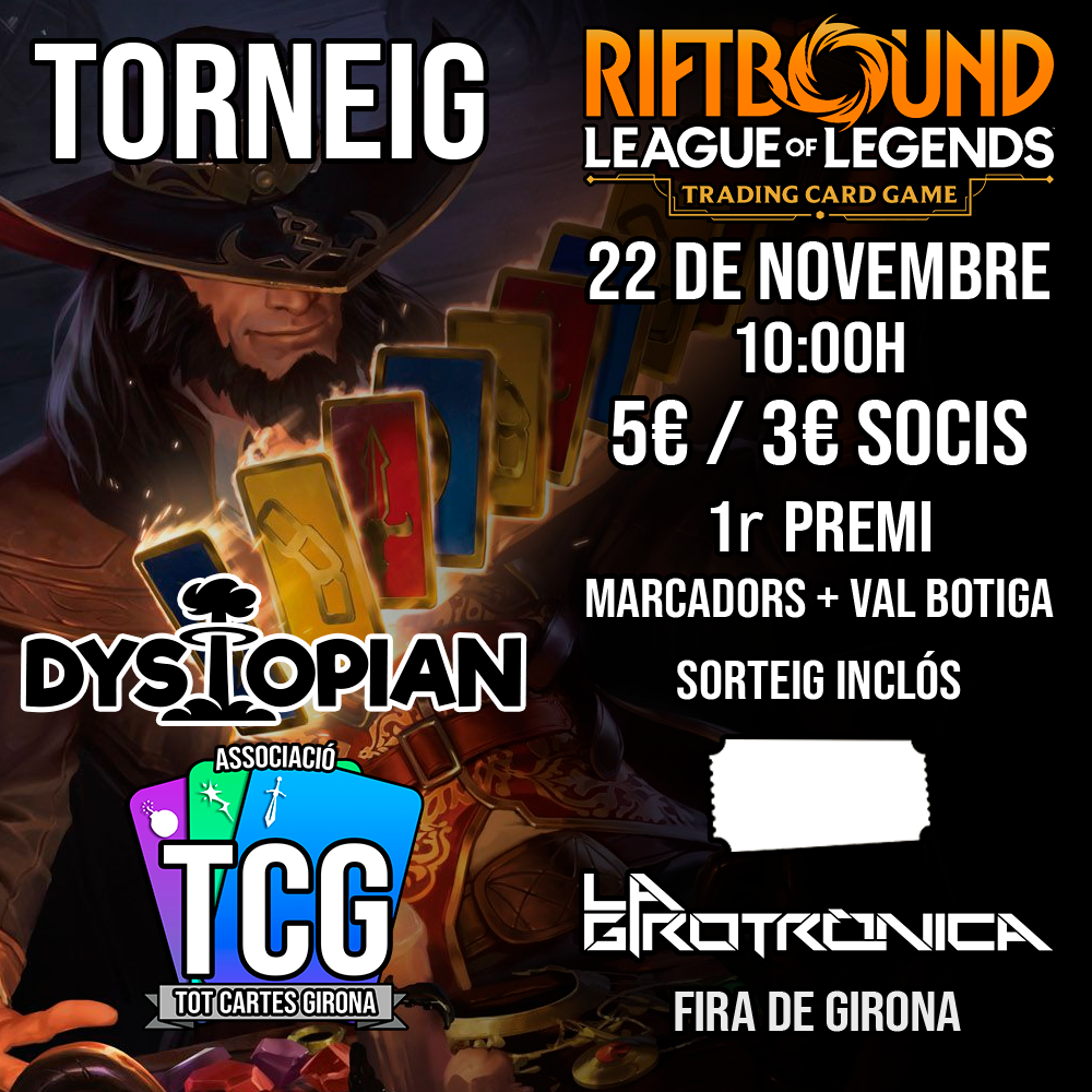 Torneig Riftbound Dystopian - Girotronica