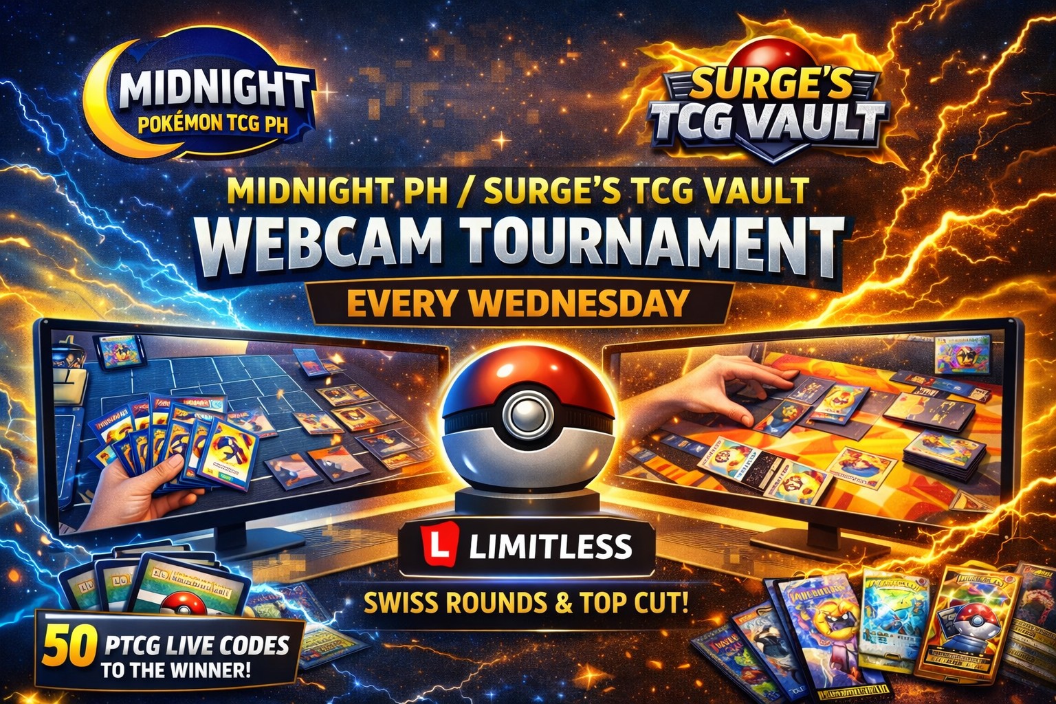 Midnight PH / Surge's TCG Vault Webcam Tournament