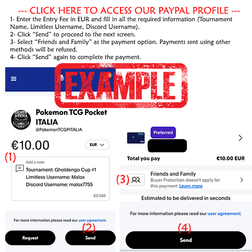 Paypal link